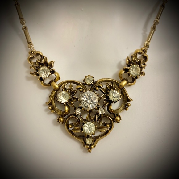 Coro Jewelry - FINALPRICE Vintage Coro Estate Lavalier Necklace